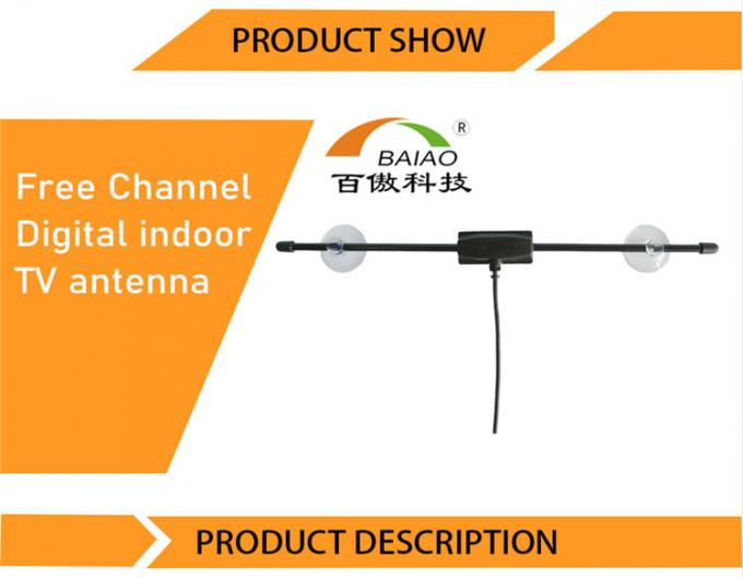 Ψηφιακή VHF εγχώριων αυτοκινήτων Baiao Uhf φορητή TV εσωτερικό Antena Caravana παραθύρων