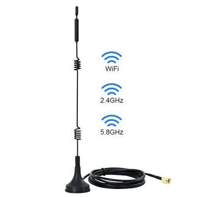 WiFi 2.4GHz 5GHz 5.8GHz Μαγνητική κεραία βάσης για ασύρματη κάμερα παρακολούθησης ασφαλείας βίντεο