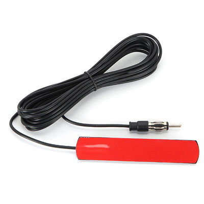 DIN Plug Adhesive Patch Αυτοκινητοκίνητο κρυμμένο AM FM ραδιοφωνική κεραία για οχήματα φορτηγά στερεοφωνικό κεφαλικό δέκτη