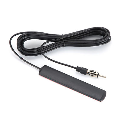 DIN Plug Adhesive Patch Αυτοκινητοκίνητο κρυμμένο AM FM ραδιοφωνική κεραία για οχήματα φορτηγά στερεοφωνικό κεφαλικό δέκτη