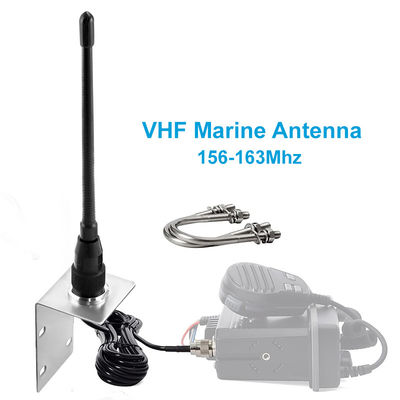 Στάμπι VHF Marine Antenna Aerial 156-163Mhz Walkie-talkie Αντενές για πλοία Πόντοουν Πλοίο ιστιοπλοΐας Γιατ ναυτικά ραδιόφωνα
