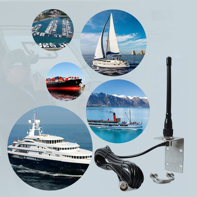 Στάμπι VHF Marine Antenna Aerial 156-163Mhz Walkie-talkie Αντενές για πλοία Πόντοουν Πλοίο ιστιοπλοΐας Γιατ ναυτικά ραδιόφωνα
