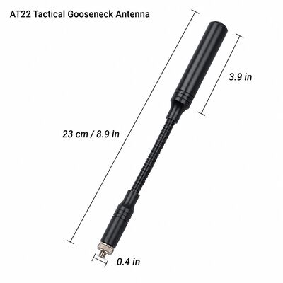 Τακτική Κεραία Boomerang, Διπλής Ζώνης 144/430MHz Φορητή Κεραία Ραδιοερασιτεχνισμού με Προαιρετική Διεπαφή SMA