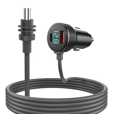 Starlink Mini Ανταλλακτικό ομοαξονικό καλώδιο 12V DC βαρελάκι χοντρό καλώδιο σταθερό Τροφοδοτικό για υπαίθριες δραστηριότητες κατασκήνωσης