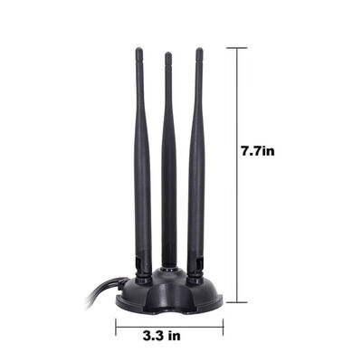 Κεραία WiFi Διπλής Ζώνης 2.4G 5.8G Omni Υψηλής Κέρδους, Κεραία Omni 8dBi για WiFi Router και Κάρτα Ασύρματου Δικτύου