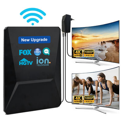 Νέα αναβάθμιση Smart HDTV Ψηφιακή κεραία HD 4K 1080P ενισχυμένη 30dbi Long Range UHF Free Channel Outdoor Plastic Aerial